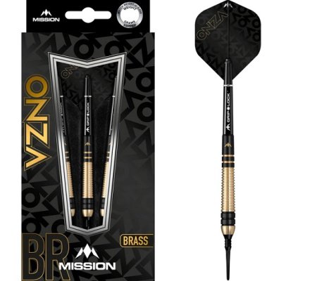 Jeu de fléchettes Mission Onza M2 Brass MD694