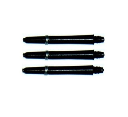 Lot de 3 tiges Nylon Plus-Noir-Intermédiaire N004b 