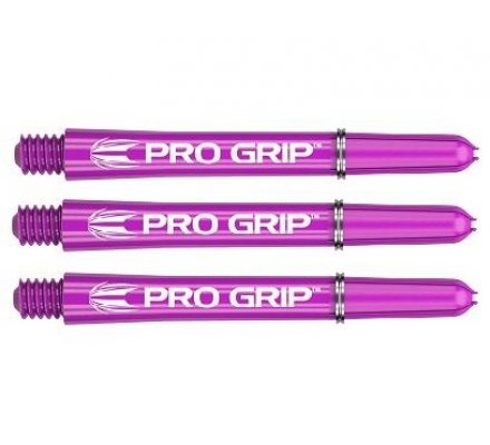 Lot de 3 Tiges de fléchettes Target Pro Grip Purple Medium P849