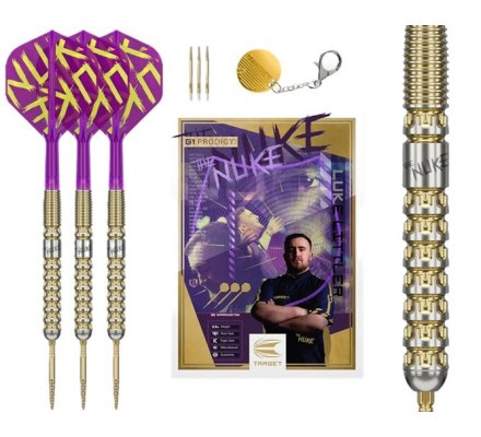 Fléchettes Acier Target Luke Littler G1 Prodigy SP 22g