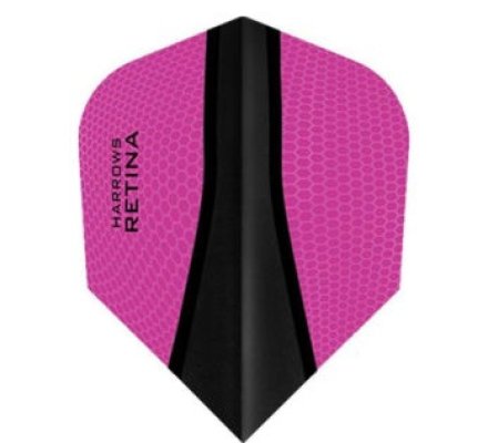 Lot de 3 ailettes de fléchette Standard Harrows Retina-X Rose 1089