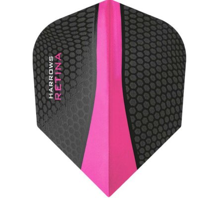 Lot de 3 ailettes de fléchette standard Harrows Retina Rose 174