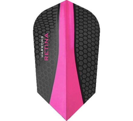 Lot de 3 ailettes de fléchette Slim Harrows Retina Rose 177