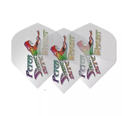 Lot de 3 ailettes Standard Peter Wright Snake Clear 