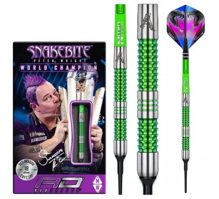 Jeu de fléchettes Nylon Peter Wright Mamba 20 gr RD925