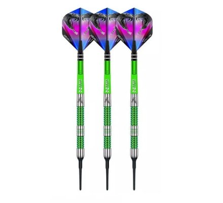 Jeu de fléchettes Nylon Peter Wright Mamba 20 gr RD925