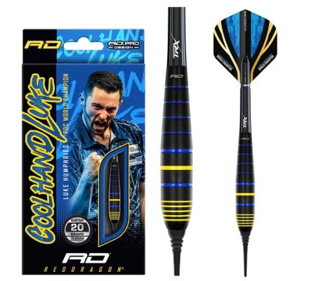 Jeu de fléchettes Red Dragon Luke Humphries Brass 20 grs