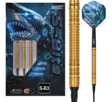 Jeu de fléchettes One80 S-Bite - SB3 18 gr