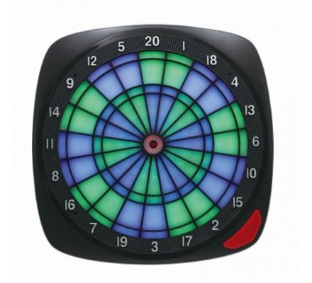Cible de fléchettes électronique connectée Lit Board V2