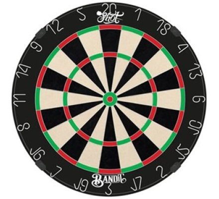 Cible de flechettes Shot Bandit Professionnelle