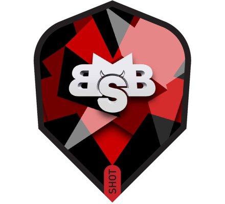 Lot de 3 ailettes Shot Branded Michael Smith Defiant