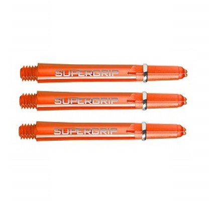 Lot de 3 tiges de fléchettes Supergrip Orange Medium SP0579
