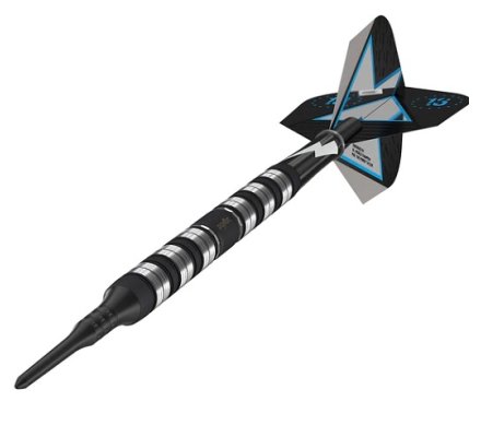 Fléchettes Power- Series Black Phil Taylor 18 gr