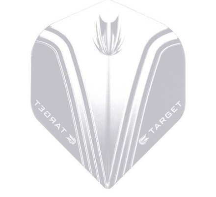 Lot de 3 ailettes Target Pro Vision Clear Blanche T2105