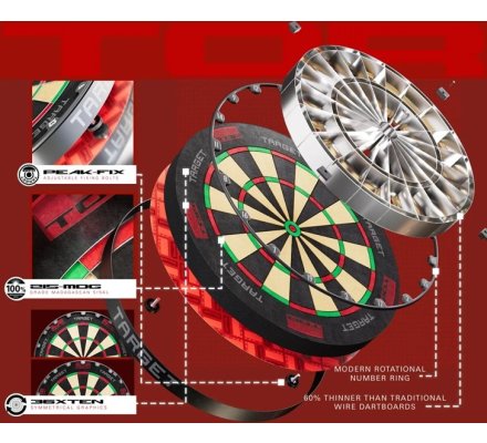 Cible de flechettes Target tor