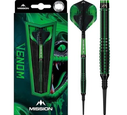 Jeu de fléchettes Mission Venom 20 gr 90 %