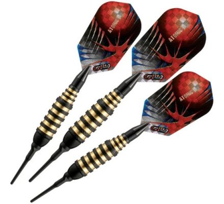 Jeu de fléchettes Viper Atomic Bee Darts - Black 16 gr