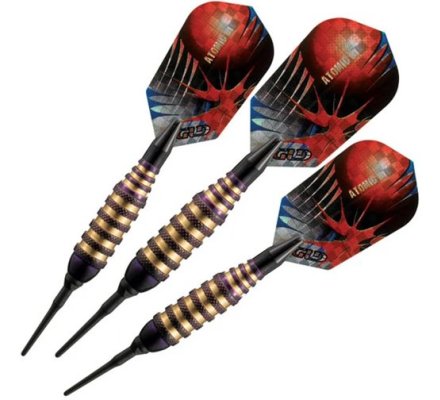 Jeu de fléchettes Viper Atomic Bee Darts - Purple 16 gr