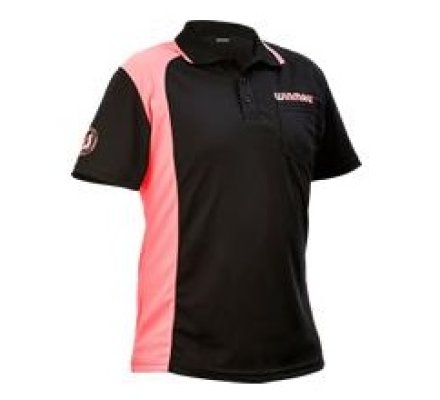 Polo Winmau WinCool  Noir/Rose