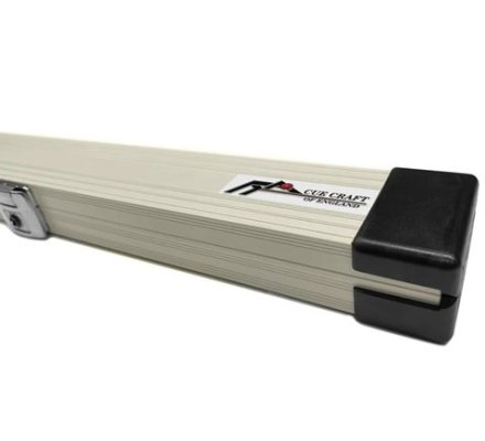 Malette queue de billard D15 Aluminium Blanc (Monobloc)