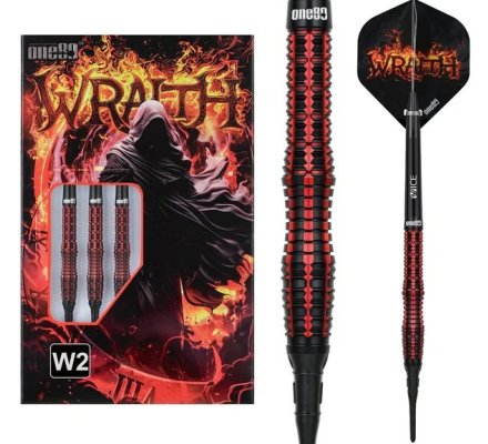 Jeu de fléchettes One80 Wraith W2 18 gr