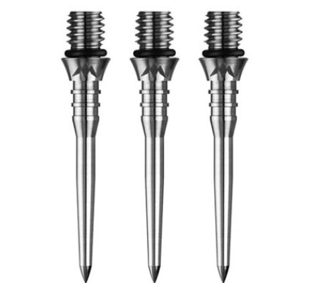 Pointe à visser Groove Titanium Mission Silver 34 mm