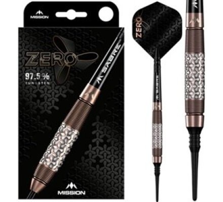 Jeu de fléchettes Mission Zero Bronze 18 gr 97.5 %