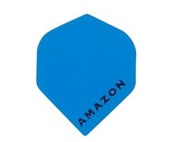 Lot de 3 ailettes de flechettes Standard Amazon bleu A194