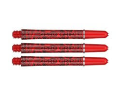Lot de 3 Tiges de flechettes Target INK Pro Grip Rouge Short 