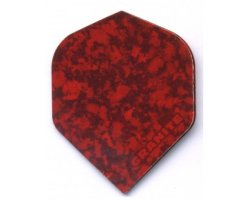 Lot de 3 ailettes standard Ruthless Granite Rouge R004