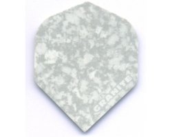 Lot de 3 ailettes standard Ruthless Granite Gray/Clair R003