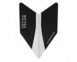 Lot de 3 ailettes de fléchette Harrows Velos Clear V228