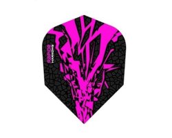 Lot de 3 ailettes Standard Harrows Rapide X Rose R0599