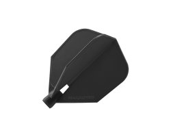 Lot de 3 ailettes HARROWS CLIC Noire CL401