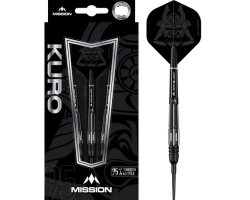 Jeu de fléchettes Mission Kuro Razor Taper -Grip MD177