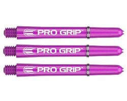 Lot de 3 Tiges de flechettes Target Pro Grip Purple Short P848