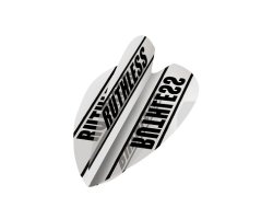 Lot de 3 ailettes mini coeur Ruthless Blanche R921