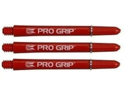 Lot de 3 Tiges de fléchettes Target Pro Grip Rouge Medium P404