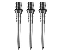 Pointe à visser Groove Titanium Mission Silver 26 mm