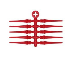 Pointes de fléchettes Cosmo Fit Point Plus Rouge