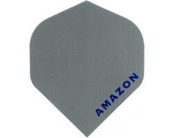 Lot de 3 ailettes de fléchettes Standard Amazon Pastel Silver A492