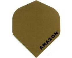 Lot de 3 ailettes de fléchettes Standard Amazon Pastel Brown A493