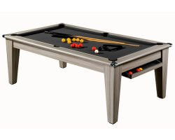 Billard Pool convertible en Table Le York 7ft Bois Flotté 