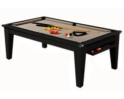 Table de billard convertible Le York 7ft Noir 