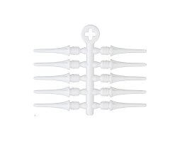 Pointes de fléchettes Cosmo Fit Point Plus Short Blanche